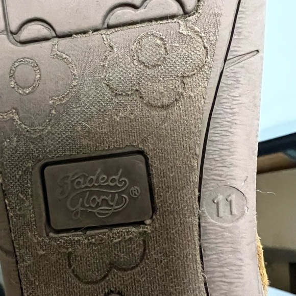 Faded Glory Toddler Girls Ankle Ugg Boots - Picture 3 of 4